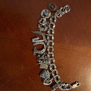 Sterling Silver Charm Bracelet